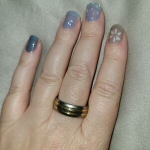 Comfort band titanium ring size 7.5